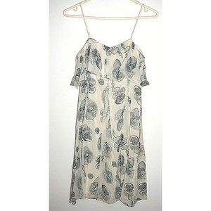 Max Studio Small Silk Dress Jellyfish Sleeveless